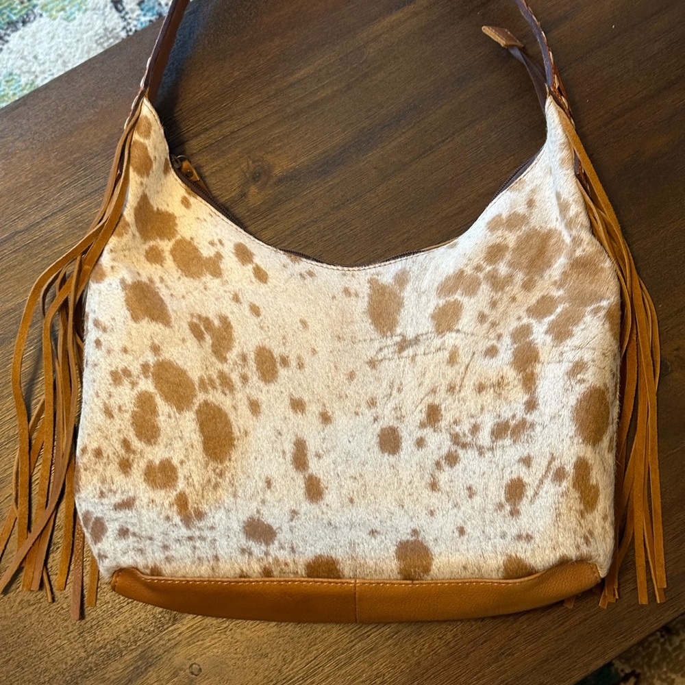 Genuine Cowhide Shoulder Bag